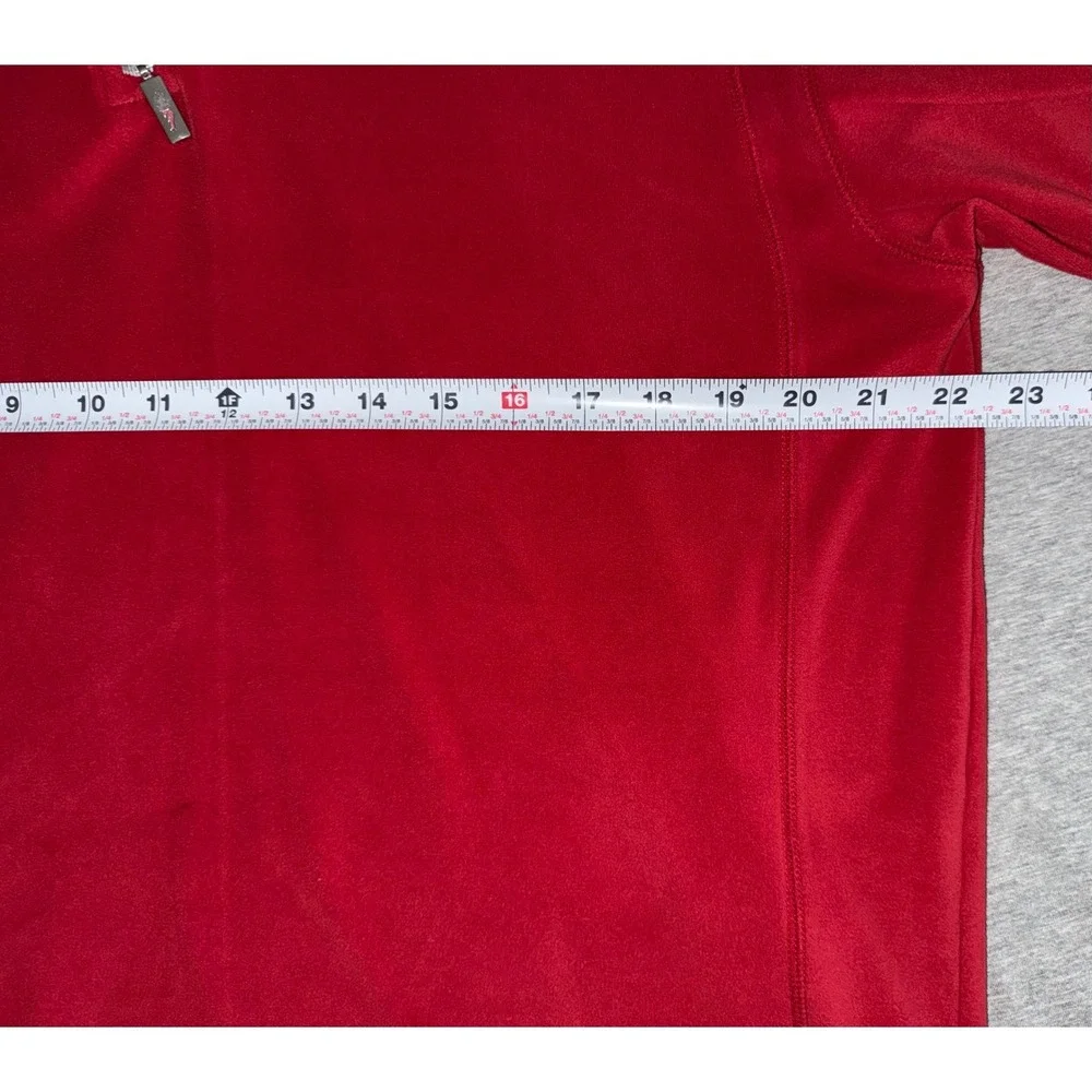 Tommy Bahama Men 1/4 Quarter Zip Pullover Red Paradise Tech Coastal Prep Size L